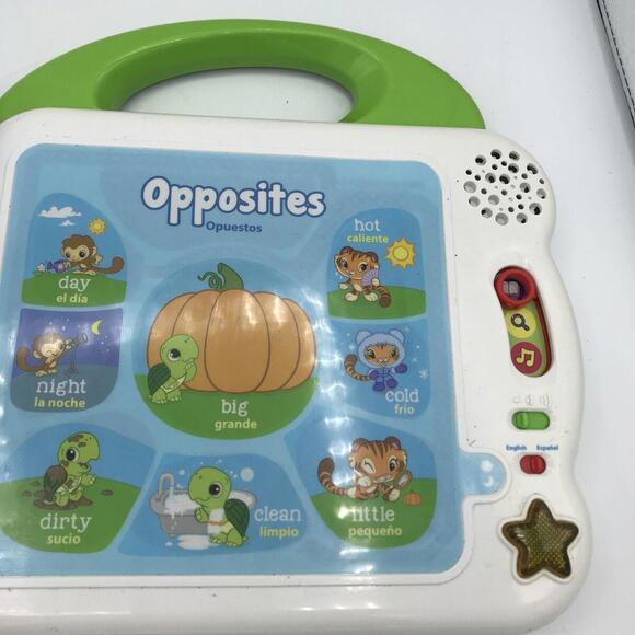 VTech Leapfrog Learning Friends 100 Words Electronic English Spanish Toy Book - Picture 13 of 15